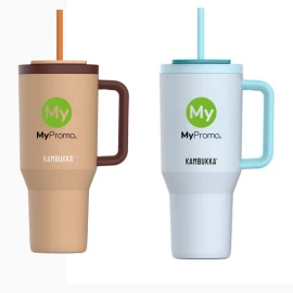 Kambukka thermos tumbler | Stainless steel | 950ml | Telescopic straw | Cold drinks | High quality
