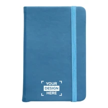 A5 Notizbuch | Karton, PU und Papier | 96 linierte Seiten | Budget