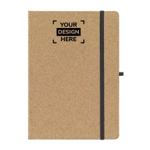 A5 notebook | Cork & paper 70g/m² | 160 lined pages | Sustainable