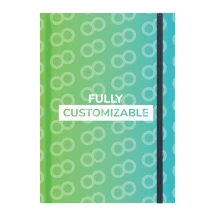 A5 Notebook | Hard cover | 80 sheets | Made in Europe | Fully customised