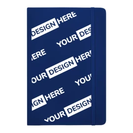 Carnet A5 | Papier 60g/m² & PU | 192 pages pointillées | Avec fermeture élastique et ruban