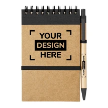 Carnet A6 | 140 pages vierges | Papier recyclé