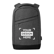 Sac à dos d'affaires | Polyester | Compartiment pour ordinateur portable