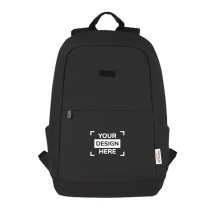 Sac à dos antivol pour ordinateur portable | rPET | 18L | Compartiment pour ordinateur portable 15,6