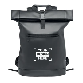 Rolltop backpack | 210D RPET | 15" | 29 x 13 x 54 cm | Computer backpack
