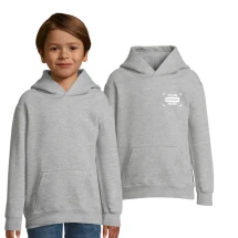 Sweat à capuche SOL'S | Coton 280 g/m² et Polyester | Pour enfants | Poche kangourou