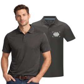Solid polo shirt | Organic cotton 180 g/m2 | For men | Combines ethical manufacturing with exceptional comfort
