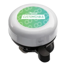 Sonnette de vélo | Support en aluminium et plastique | Personnalisation par doming