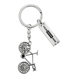 Schlüsselhalter in Fahrradform | Metall & Nickellegierung | Verpackt in Geschenkbox