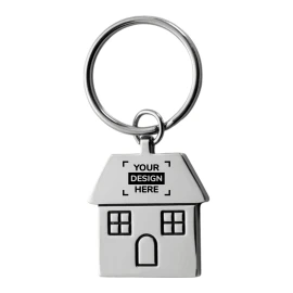 House-shaped key holder | Zinc | With laminated gift box