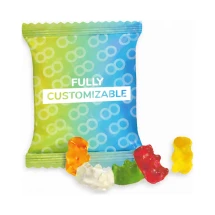 Haribo Mini Ours d'Or | 6,5g | 6 couleurs et saveurs différentes | Papier d'aluminium compostable | Délai de livraison : 20 jours ouvrés