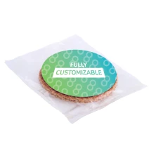 Gaufre au sirop | Film transparent | Autocollant personnalisé en couleur intégrale