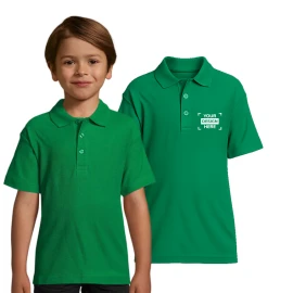 Polo SOL'S | Cotone 210 g/m² | Per bambini | Nastro di rinforzo sul collo | 3 bottoni