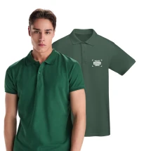 Polo Roly | 100 % coton biologique 210 g/m² | Pour homme | Manches courtes | Col et bordures de manches côtelés.