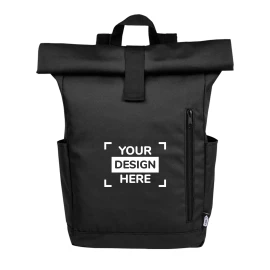 Sac à dos enroulable | rPET | 18L | Compartiment pour ordinateur portable 15,6