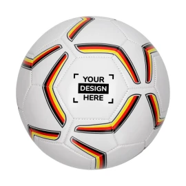 Deutschland Fußball | PVC | Größe 5 | Maschinengenäht | Latexblase