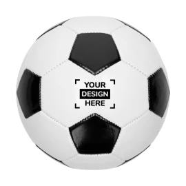 Fußball | PVC | Größe 2 | Maschinengenäht | Latexblase | Butylventil