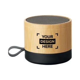 Speaker | Bamboo and ABS | Bluetooth 5.1 | 3 W | 500 mAh | Replaceable battery