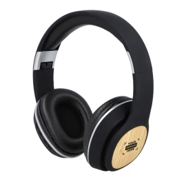 Headphones | Bamboo and plastic | Bluetooth | Foldable | Comfortable ear cushions