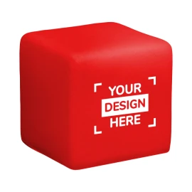 Anti-stress square | PU foam | 45x45x45 mm | Full color print