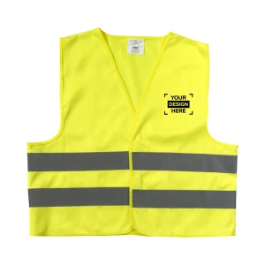 Veste de sécurité | Polyester 75D | Pour enfants – Du XXS au S | Grande zone d'impression
