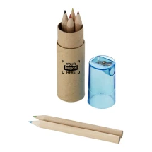 7-piece coloured pencil set | Paper | Transparent clear