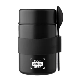Lunch pot | Stainless steel | 460 ml | Including spoon