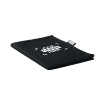 Serviette de sport | RPET | 80x30 cm | Avec pochette en filet | Eco