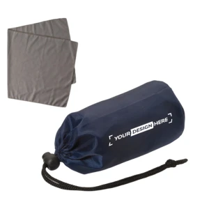 Serviette de sport | Microfibre 190g/m² | 80x40 cm | Avec pochette polyester