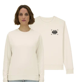Stanley/Stella sweat-shirt femme | Coton recyclé et biologique | 350 g/m² | Col rond