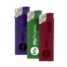 Aansteker | Matte transparant gekleurd | Elektronisch | Vlamregelaar