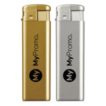 Aansteker | Metaalkleurig | Elektronisch | Vlamregelaar