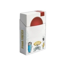 Étui à cigarettes | Papier recyclé | Avec design | Impression en couleurs