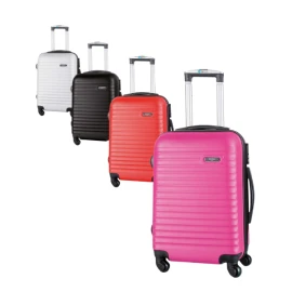 Trolley luggage |  ABS | 36x55x23cm | Elastic fastening straps | Combination lock