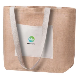 Strandtasche | Jute | 48×35×15cm | Vordertasche