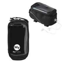 Bicycle handle bar bag | 600D Polyester | PVC cover | Touch screen