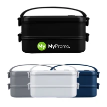 Lunchbox | PP | 1,6L | Twee lagen | Compact ontwerp