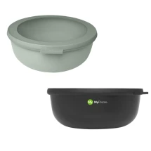 Mepal multikom | PP & TPE kunststof | 1250 ml | Magnetronbestendig | Gemaakt in Nederland