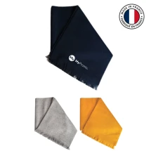 Schal | Acryl | 27x200cm | Kleine Fransen | Hergestellt in Frankreich