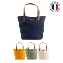 Tas met ritssluiting | Biologische katoenen keperstof 360g/m² | 50x40x16cm | Gemaakt in Frankrijk