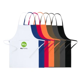 Apron | Cotton & polyester | Front pocket | Cheap