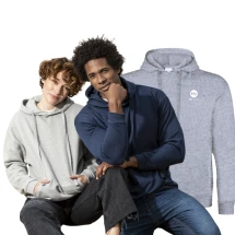 Kapuzenpullover | Bio-Baumwolle 280g/m² & recyceltes Polyester | Größen XS–3XL | Kängurutasche | GRS-zertifiziert