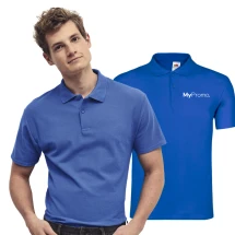 Polo | Coton 185g/m² | Pour hommes | Toucher doux et coupe classique