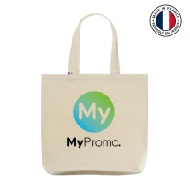 Grote draagtas | Katoen 240 g/m² | 45 cmx42x8 cm | Ondersteunt een maximale draagvermogen van 8-9 kg | Gemaakt in Frankrijk