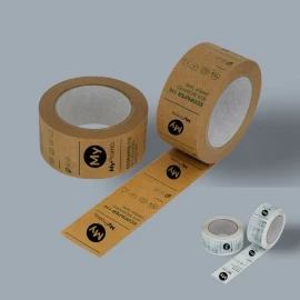 Ecotape | Sillicone- and plastic-free paper | Width 50 mm | Length 50 m