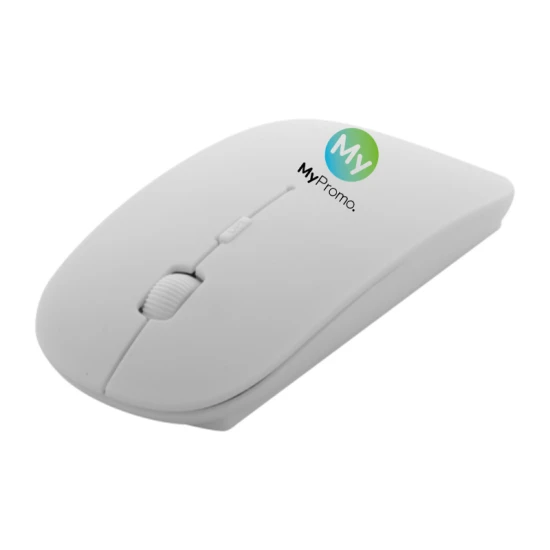 Wireless Optical Mouse | Antibacterial | Plastic Housing | White