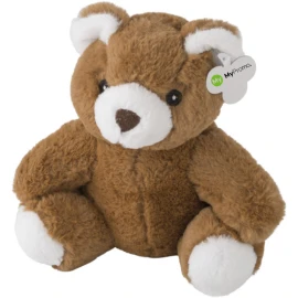 Pluche teddybeer | Polyester | Met een label