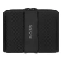 Pochette de conférence Hugo Boss | PU | Fermetures éclair noires mates | À partir de 5 pièces