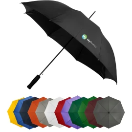 Impliva Golfschirm | Lange Glasfaserrippen & Polyester | Ø102cm | Automatisch | Kompakttyp