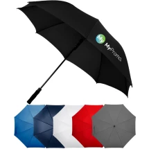 Impliva golf umbrella | Fiberglass frame and shaft & polyester | Ø130cm | Automatic | Windproof